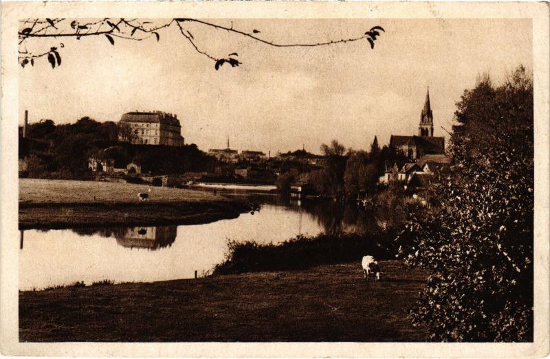 Carte postale ancienne Sable vue generale