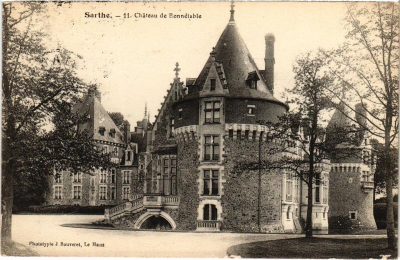 Carte postale ancienne Bonnetable le Chateau