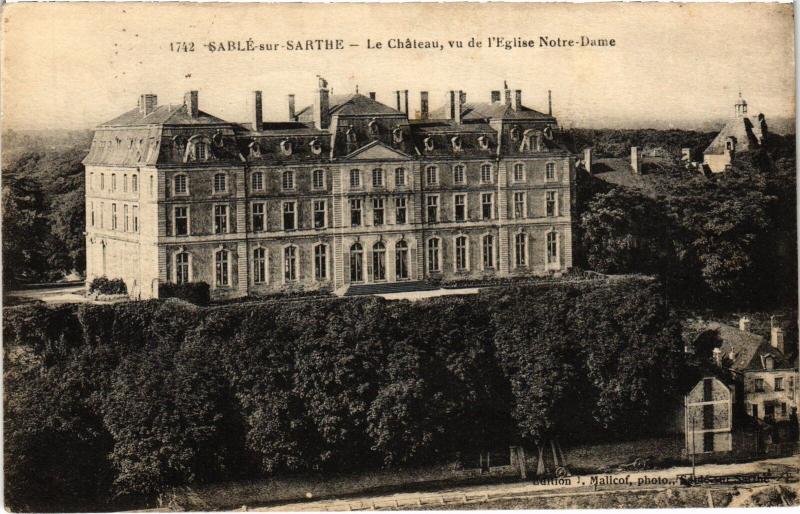 Carte postale ancienne Sable le Chateau