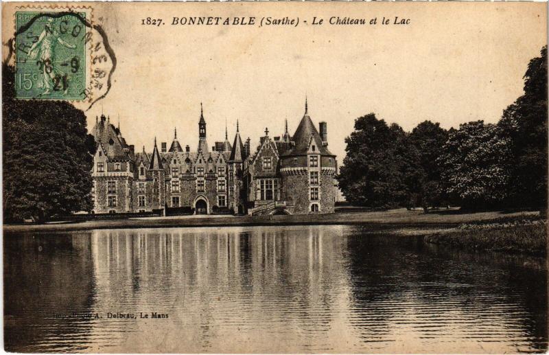 Carte postale ancienne Bonnetable le Chateau