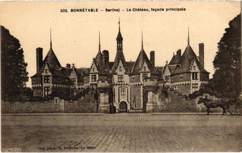 Carte postale ancienne Bonnetable le Chateau