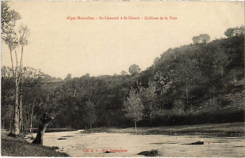Carte postale ancienne St Leonard Collines de la Paio