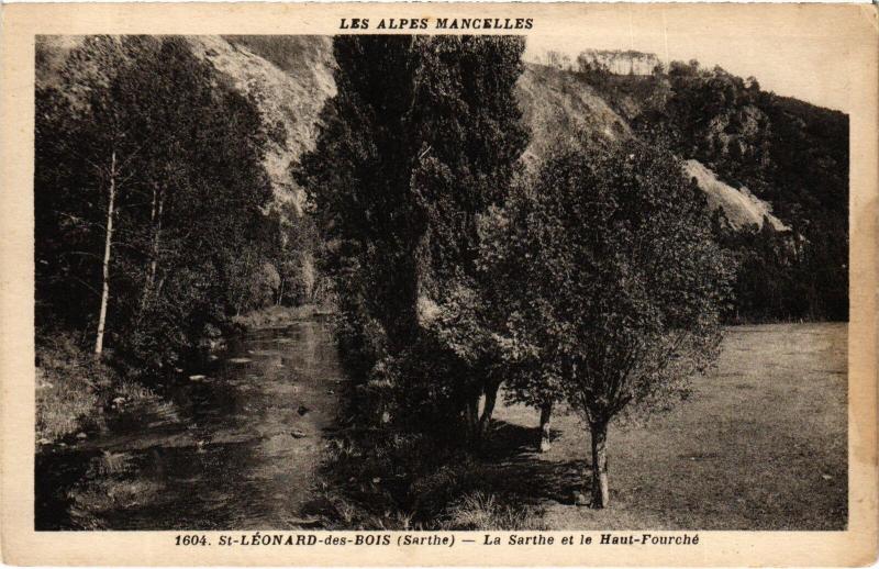 Carte postale ancienne St Leonard Haut Fourche