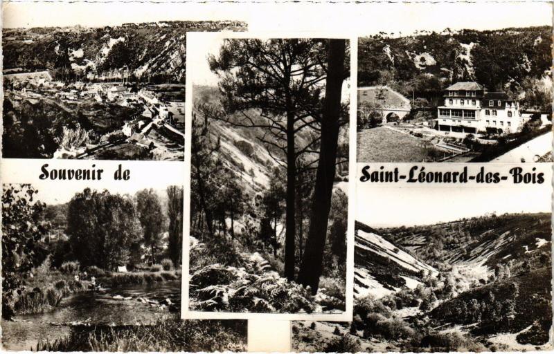 Carte postale ancienne St Leonard souvenir
