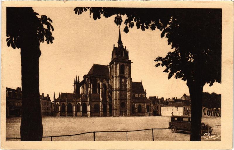 Carte postale ancienne La Ferte Bernard Notre Dame des Marais