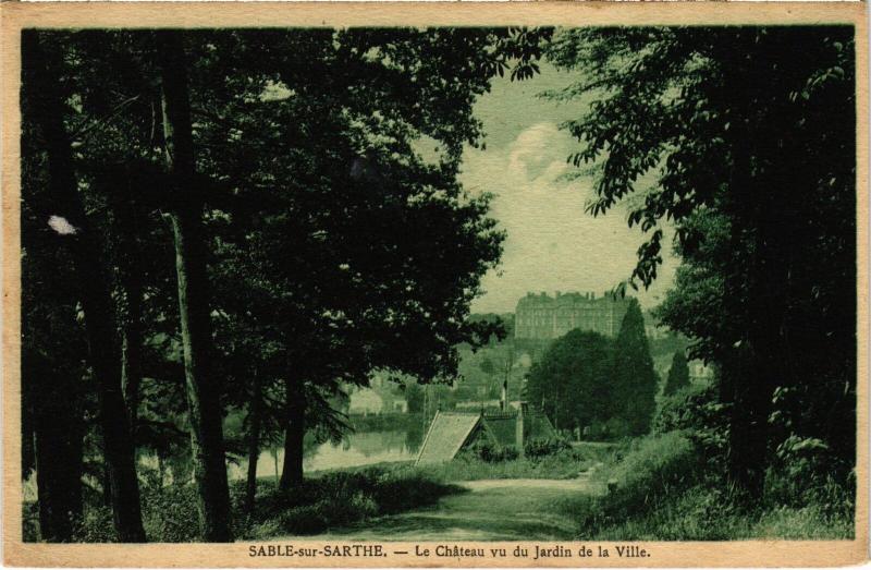 Carte postale ancienne Sable le Chateau