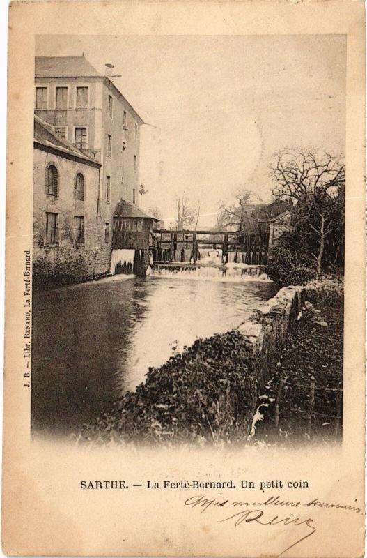 Carte postale ancienne La Ferte Bernard un coin