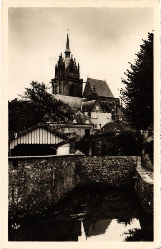 Carte postale ancienne La Ferte Bernard Huisne