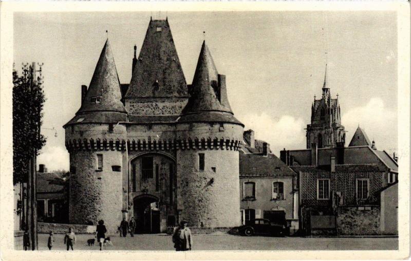 Carte postale ancienne La Ferte Bernard Porte de Ville
