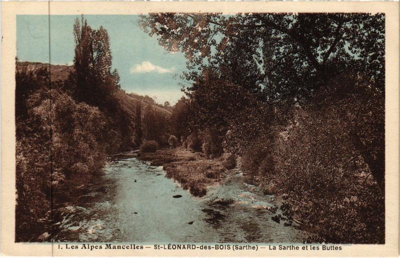 Carte postale ancienne St Leonard les Buttes