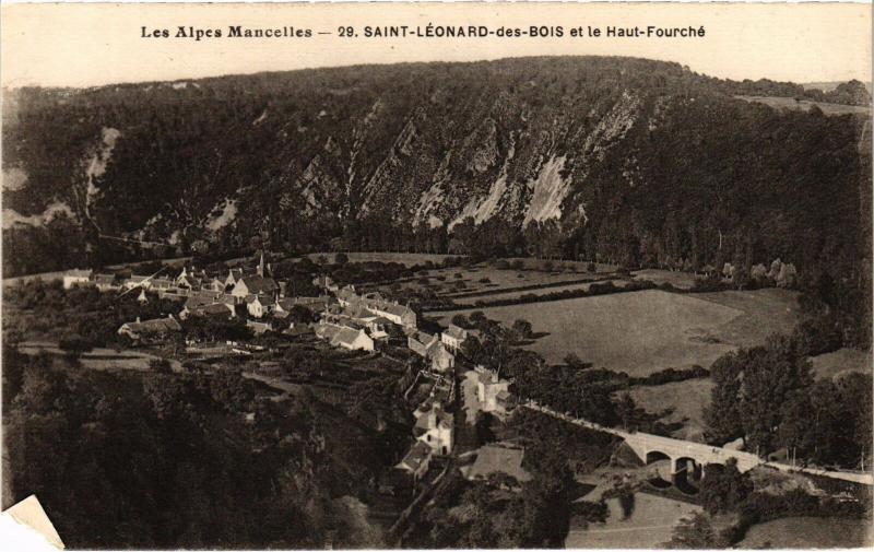 Carte postale ancienne St Leonard Haut Fourche