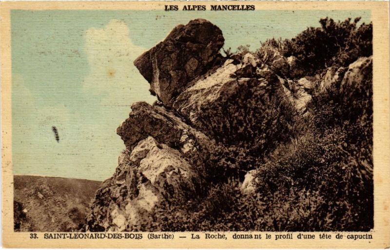 Carte postale ancienne St Leonard la Roche