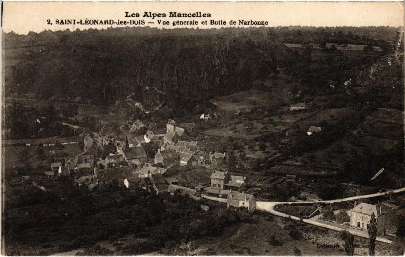 Carte postale ancienne St Leonard vue generale