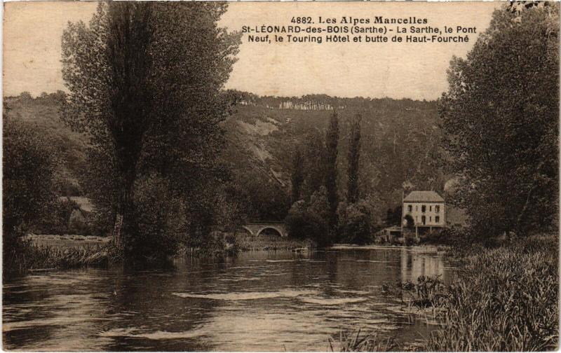 Carte postale ancienne St Leonard le Pont Neuf