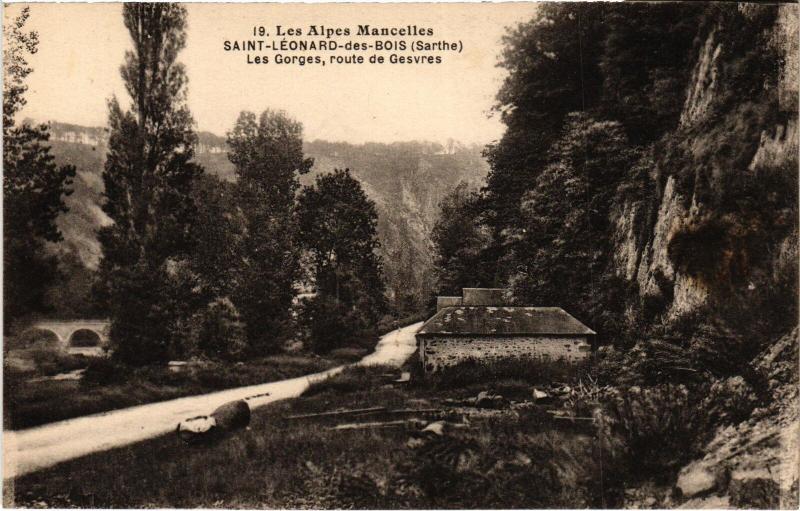 Carte postale ancienne St Leonard les Gorges