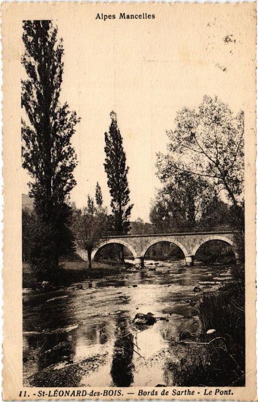 Carte postale ancienne St Leonard le Pont