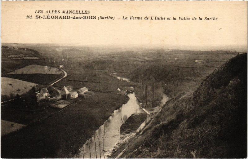 Carte postale ancienne St Leonard La Ferme de l'Inthe
