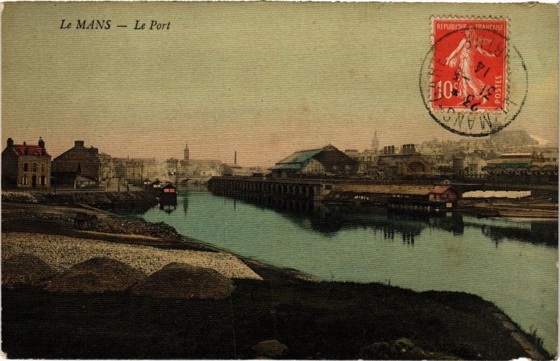 Carte postale ancienne Le Mans le Port au Mans