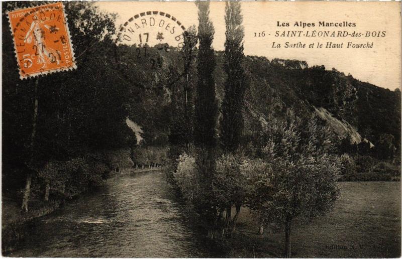 Carte postale ancienne St Leonard Haut Fourche