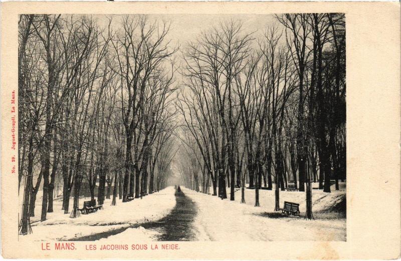 Carte postale ancienne Le Mans Les Jacobins au Mans