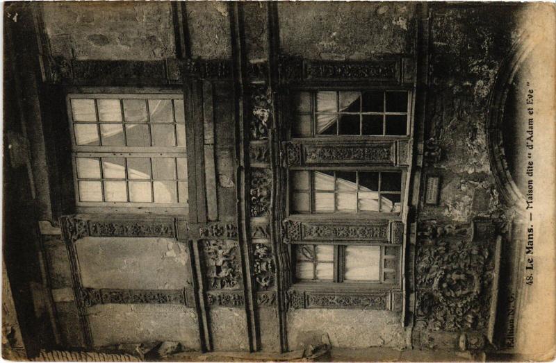 Carte postale ancienne Le Mans un coin du Jardin des Plantes au Mans