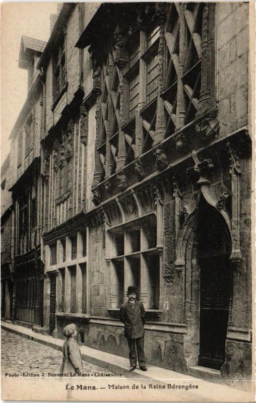 Carte postale ancienne Le Mans Maison de la Reine Berengere au Mans