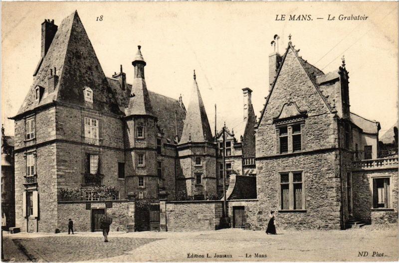 Carte postale ancienne Le Mans le Grabatoir au Mans