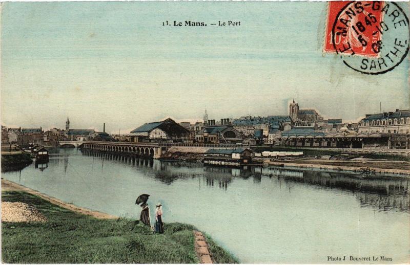 Carte postale ancienne Le Mans le Port au Mans