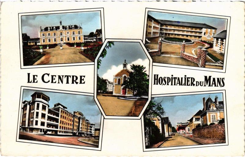 Carte postale ancienne Le Mans souvenir au Mans