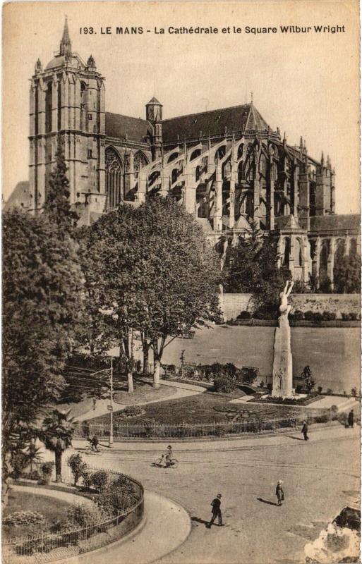 Carte postale ancienne Le Mans la Cathedrale au Mans