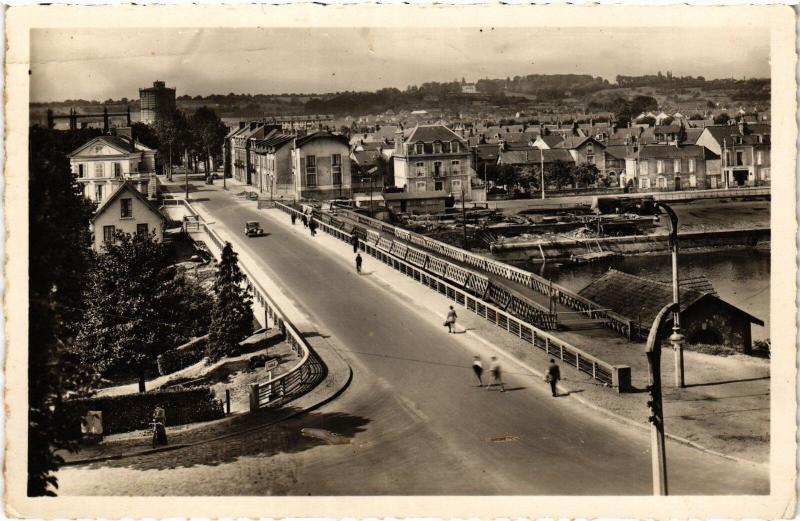 Carte postale ancienne Le Mans Pont du Greffier au Mans