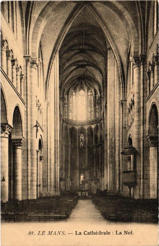 Carte postale ancienne Le Mans la Cathedrale au Mans