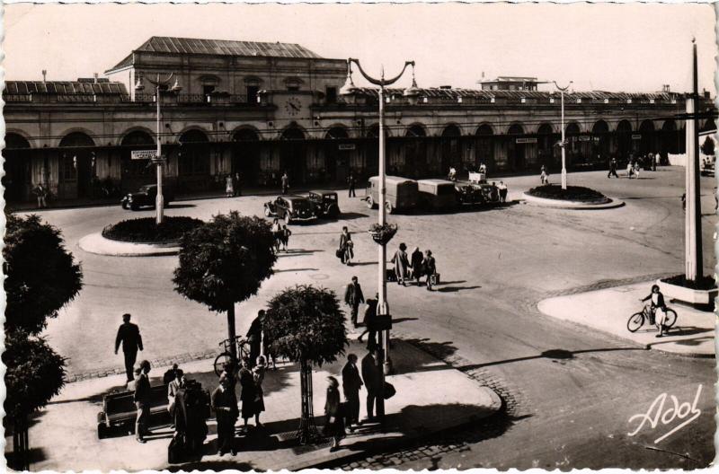 Carte postale ancienne Le Mans la Gare au Mans