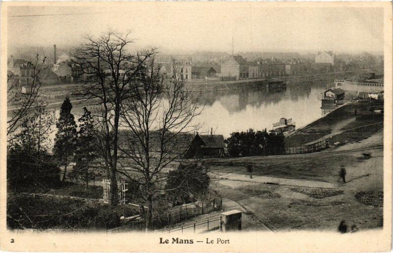 Carte postale ancienne Le Mans le Port au Mans