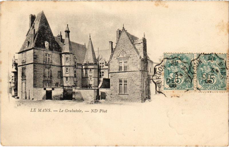 Carte postale ancienne Le Mans le Cathedrale au Mans