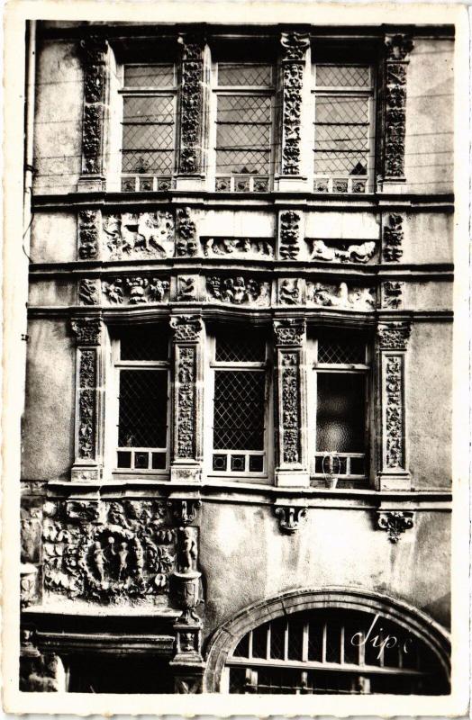 Carte postale ancienne Le Mans Maison d'Adam et Eve au Mans