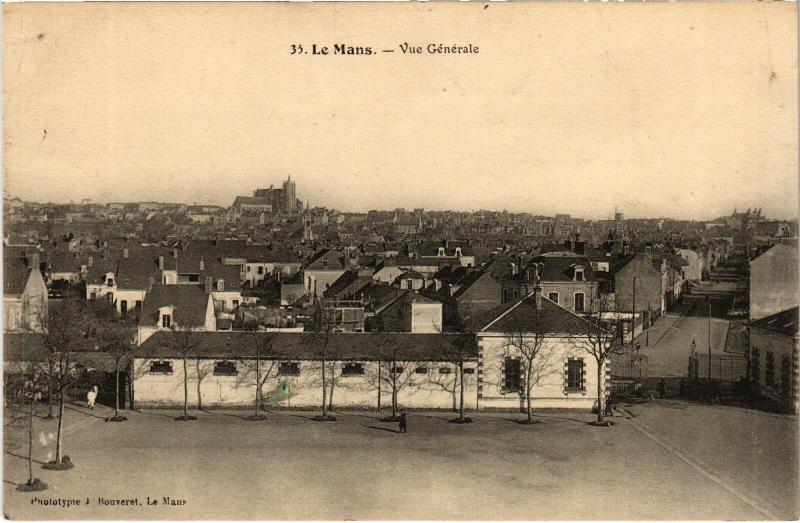 Carte postale ancienne Le Mans vue generale au Mans