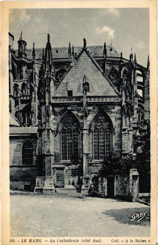 Carte postale ancienne Le Mans la Cathedrale au Mans