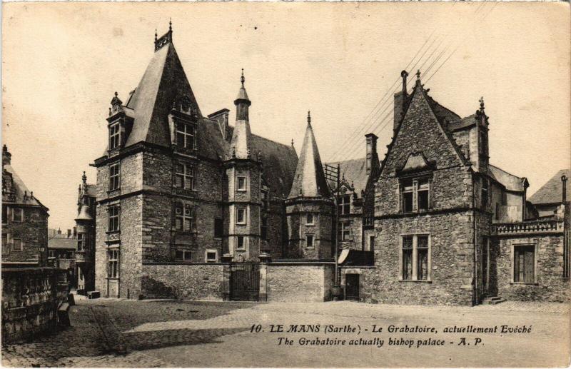 Carte postale ancienne Le Mans la Grabatoire au Mans