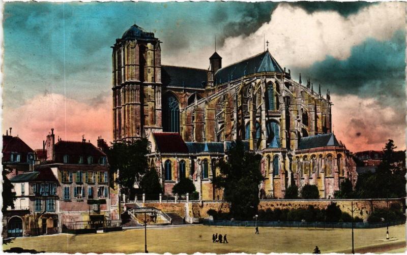 Carte postale ancienne Le Mans la Cathedrale au Mans