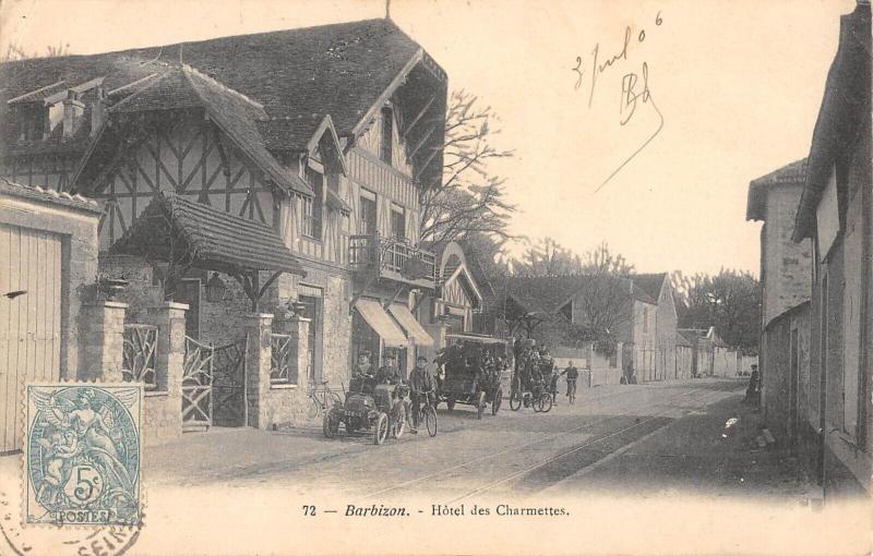 Carte postale ancienne Barbizon - Hotel Des Charmettes à Barbizon