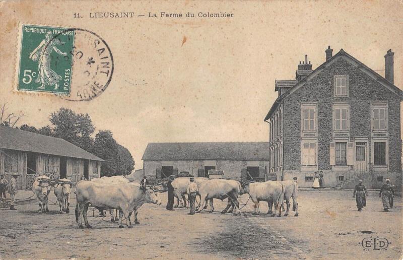Carte postale ancienne Lieusaint - La Ferme Du Colombier à Lieusaint
