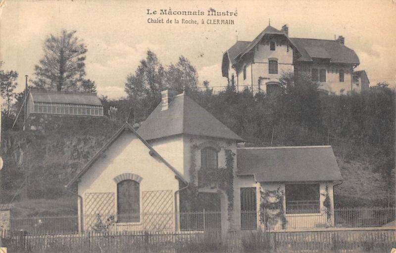 Carte postale ancienne Chalet De La Roche A Clermain