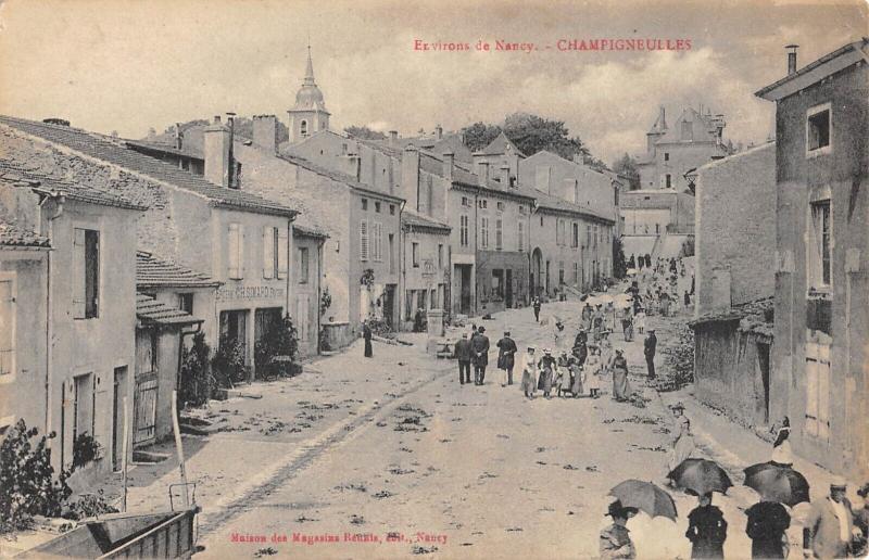 Carte postale ancienne Environs De Nancy - Champigneules à Nancy