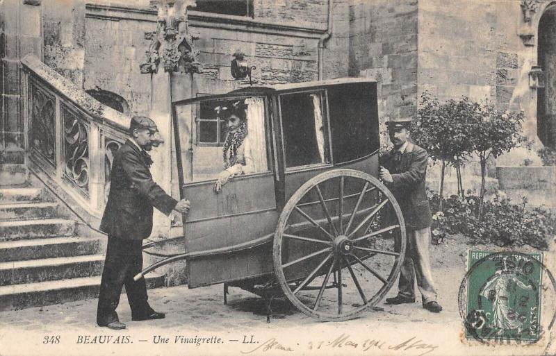 Carte postale ancienne Beauvais - Une Vinaigrette à Beauvais