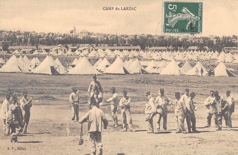 Carte postale ancienne Camps Du Larzac
