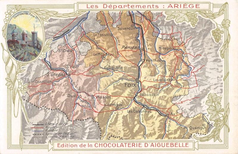 Carte postale ancienne Cpa Representant Le Departement De L'Ariege
