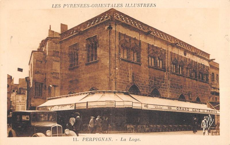 Carte postale ancienne Perpignan - La Loge à Perpignan