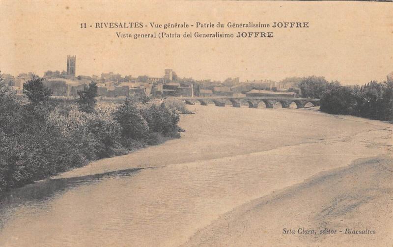 Carte postale ancienne Rvesaltes - Vue Generale