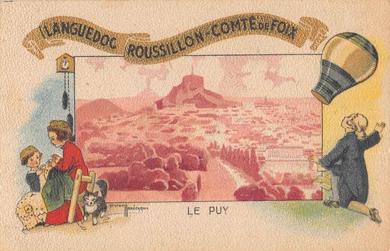 Carte postale ancienne Cpa Illustrateur - Languedoc Roussillon - Comte De Foix